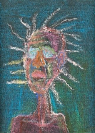 Peinture intitulée "Lucette" par Denis Bonnes, Œuvre d'art originale, Huile