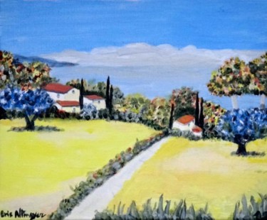 Peinture intitulée "LES ISSAMBRES" par Eric Altmeyer, Œuvre d'art originale, Acrylique
