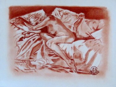 "Femme dans de beau…" başlıklı Resim Jc C-S ' Art tarafından, Orijinal sanat, Pastel