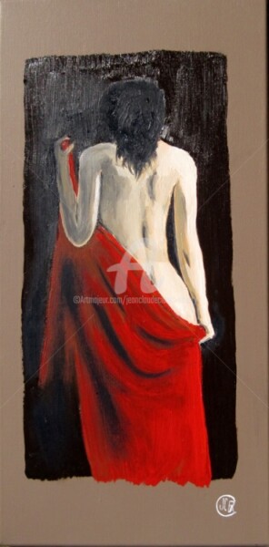 Painting titled "De retour de..." by Jc C-S ' Art, Original Artwork, Oil Mounted on Wood Stretcher frame