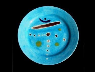Design intitulée "Le voyageur" par Nikko Kali, Œuvre d'art originale, Céramique