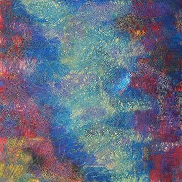 Peinture intitulée "la grande famille" par Chamartin, Œuvre d'art originale, Huile