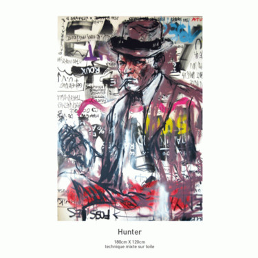 Peinture intitulée "Hunter" par Johan, Œuvre d'art originale, Huile