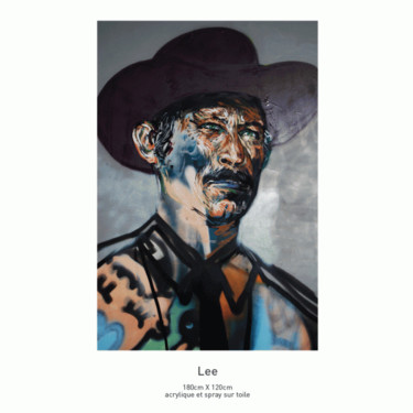 Peinture intitulée "Lee" par Johan, Œuvre d'art originale