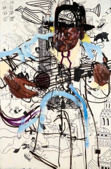 Peinture intitulée "12_adk-sandra-agbes…" par Johan, Œuvre d'art originale