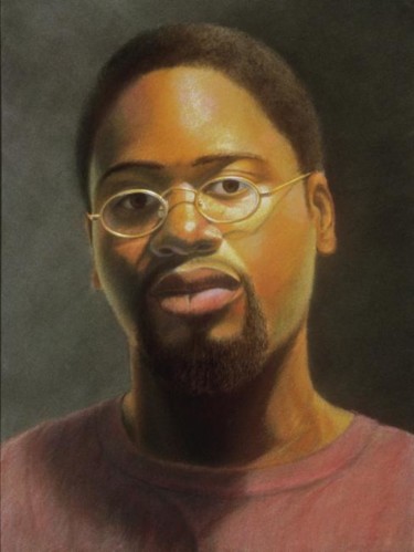 Painting titled "NICHOLAS" by John Joseph Hunn, Original Artwork, Oil