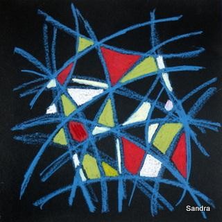 Pintura intitulada "Abstract" por Sandra Guedes, Obras de arte originais
