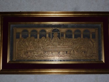 Printmaking titled "The Last Supper (Ce…" by Bruno Bertoldini Bruber, Original Artwork