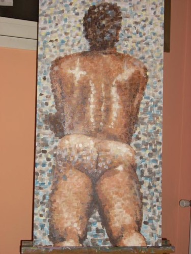 Pittura intitolato "zaza" da Luciana Lorella Massarotto, Opera d'arte originale