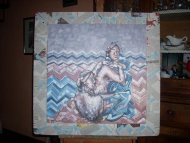 Pittura intitolato "le nuri" da Luciana Lorella Massarotto, Opera d'arte originale
