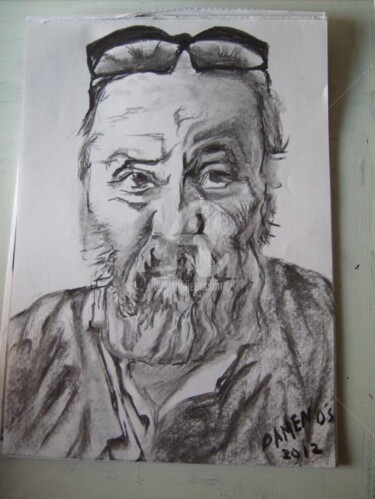 Desenho intitulada "Mestre José Rodrigu…" por Damenós, Obras de arte originais