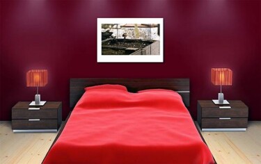 Photographie intitulée "Rouge-gorge" par Emma Laroche, Œuvre d'art originale