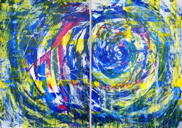 Painting titled "No Comments" by Dmitri Matkovsky, Original Artwork, Oil