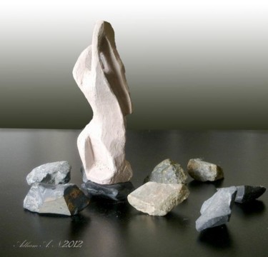 Sculpture intitulée "FEMME" par Adham Bozart, Œuvre d'art originale