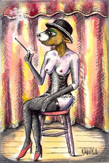Strip-tease / La Sulfureuse Greta von Katz