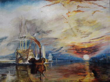 Peinture intitulée "copie de william tu…" par Letailleur-H, Œuvre d'art originale, Acrylique