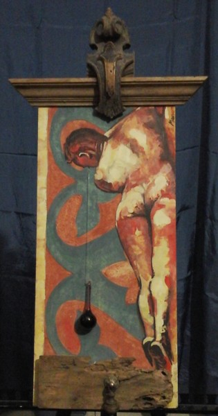 Pittura intitolato "UNA LACRIMA" da Luciana Lorella Massarotto, Opera d'arte originale
