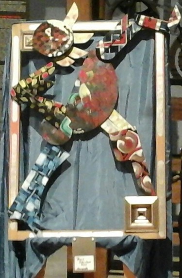 Pittura intitolato "PEZZI DI ARLECCHINO" da Luciana Lorella Massarotto, Opera d'arte originale