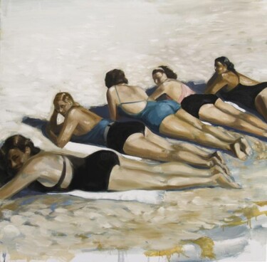 Peinture intitulée "Brochette" par Gaele Flao, Œuvre d'art originale