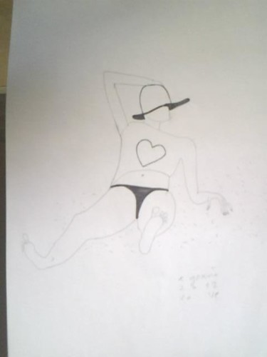 Drawing titled "5" by Catalin Geana, Original Artwork, Other