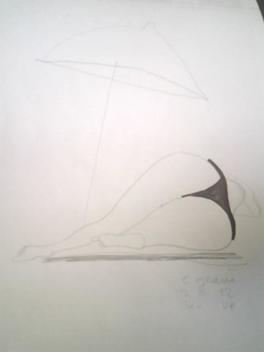 Drawing titled "19" by Catalin Geana, Original Artwork, Other