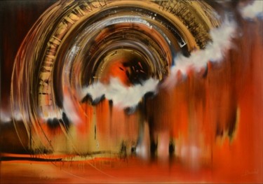 Peinture intitulée "L'Anneau du Nibelun…" par Boschel, Œuvre d'art originale