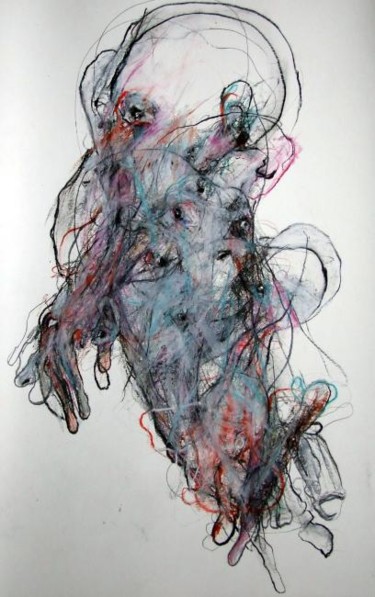 Dessin intitulée "2 sans titre.JPG" par Comar, Œuvre d'art originale