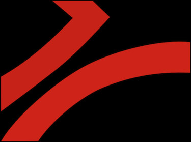 Arts numériques intitulée "Deux arcs rouges -…" par Wolf Thiele, Œuvre d'art originale, Peinture numérique