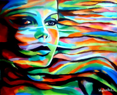 "Sheltered by the Wind" Painting titled ""Sheltered by the W…" by Helena Wierzbicki, Original Artwork, Acrylic
