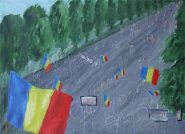 Картина под названием "13 MAI 2012" - Timofei Gorea, Подлинное произведение искусства