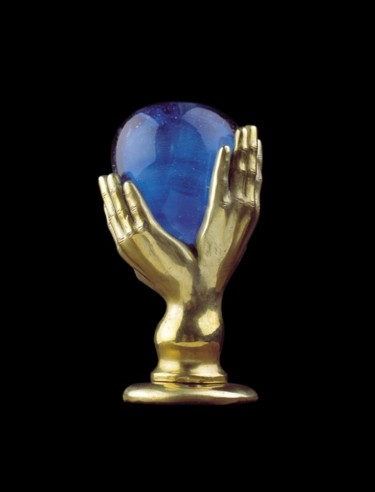 Sculpture intitulée "L'offrande" par Sak, Œuvre d'art originale