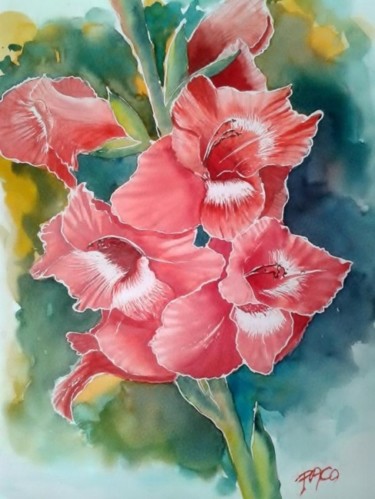 Peinture intitulée "glaieuls" par Paco Cabrera, Œuvre d'art originale