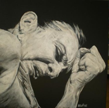 Peinture intitulée "Flamenco" par Erwan Deuff, Œuvre d'art originale