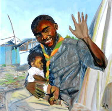 Le scout et l'enfant- série Haïti