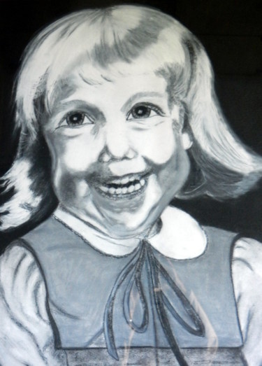 Dessin intitulée "Soso" par Brigitte Mathé (MBL), Œuvre d'art originale