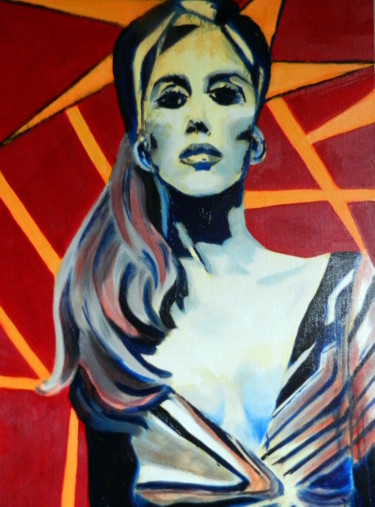 Peinture intitulée "Liberta" par Brigitte Mathé (MBL), Œuvre d'art originale, Huile