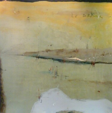 Malerei mit dem Titel "Le sauvage" von Philippe Roussel, Original-Kunstwerk, Öl