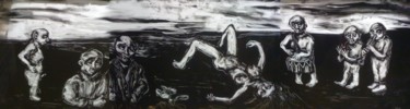 Artisanat intitulée "L'hystérie -allégor…" par Frhégo, Œuvre d'art originale