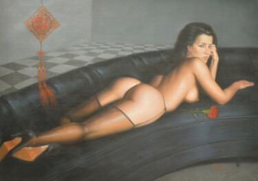 绘画 标题为“OIL PAINTING - Chin…” 由Hongtao Huang, 原创艺术品, 油