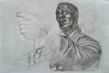 Dessin intitulée "you" par Madorssane, Œuvre d'art originale, Autre