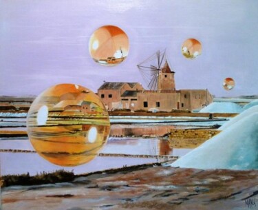 Peinture intitulée "MarsalA REVA" par Manu Surreabulliste, Œuvre d'art originale, Huile
