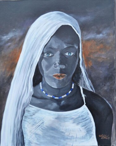 Pintura intitulada "Ruanda" por Luigi Cataldi, Obras de arte originais