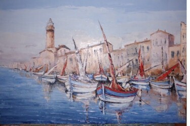 Peinture intitulée "GRAU DU ROI  12" par Manuel Martin, Œuvre d'art originale