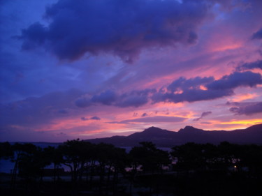 Lever de soleil sur Lumio - Corse -