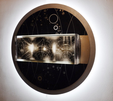Design titled "BLACK LIGHTS" by Lino Di Vinci, Original Artwork, Luminaire