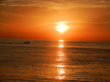 Coucher de soleil à Alanya