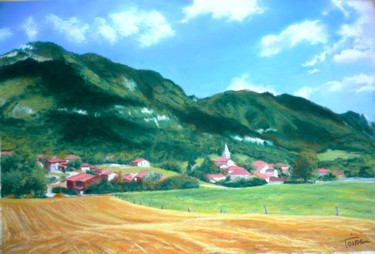 Peinture intitulée "Saint Agnan en Verc…" par Toine, Œuvre d'art originale, Huile