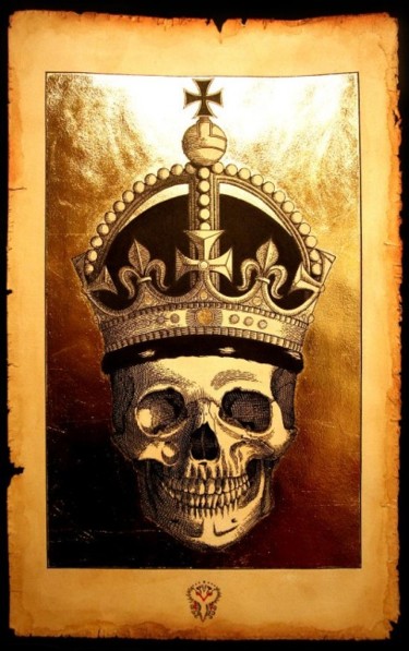 Dessin intitulée "THE QUEEN" par Taras-Danilov Milosevic, Œuvre d'art originale
