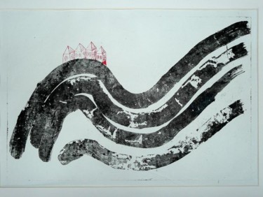Printmaking titled "GRAVURE SOPHIE 044.…" by Sophie Hoang Trong, Original Artwork