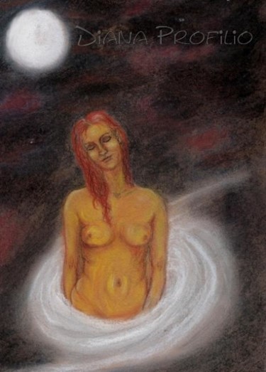 Tiempo de sosiego Pintura titulada "Tiempo de sosiego" por Diana Profilio, Obra de arte original, Oleo